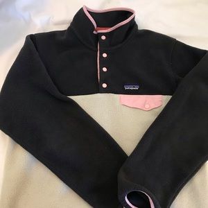 Patagonia Synchilla // pink & cream